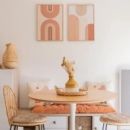 Proche Plage, Avec Piscine Et Climatisation, Parking Prive - Arrivee Autonome - Lit Queen Size * ラ・セーヌ・シュル・メール